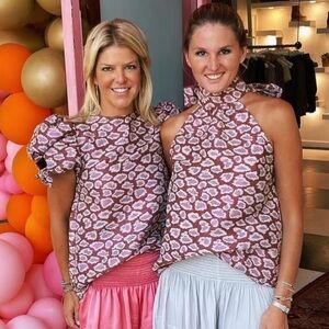 Noble 31 animal print top